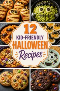 12 Kid-Friendly Halloween Recipes Pinterest pin