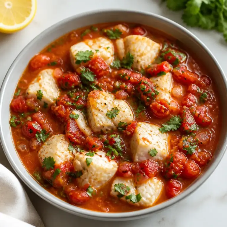 30 Minute Spicy Fish Stew