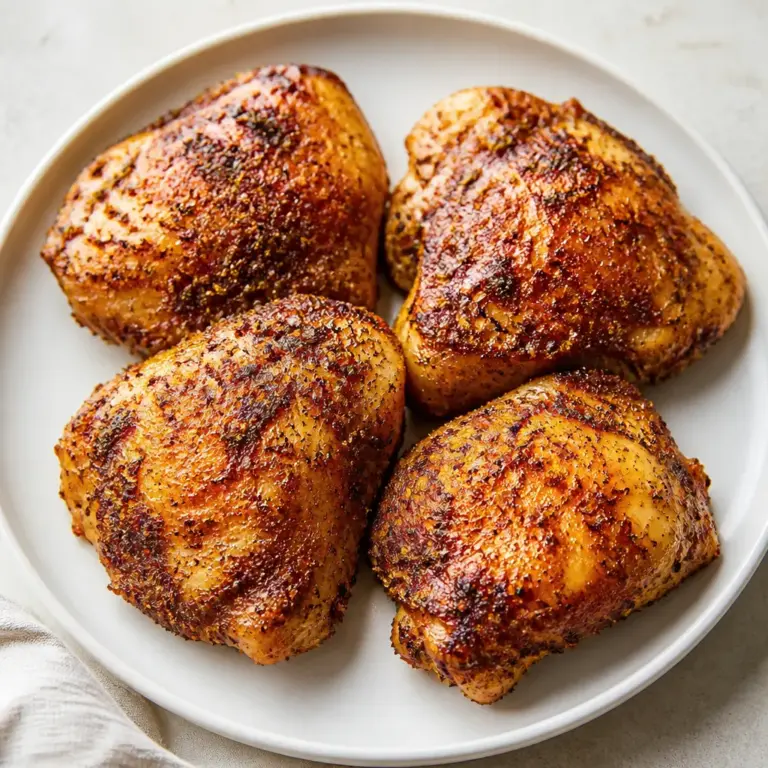 Air Fryer Chicken Thighs