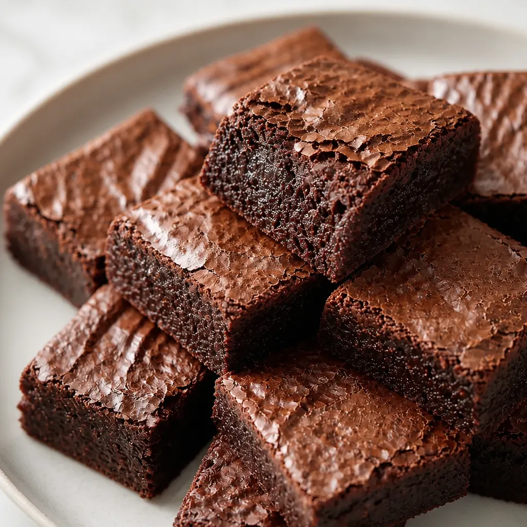 BEST Brownies Recipe close-up view
