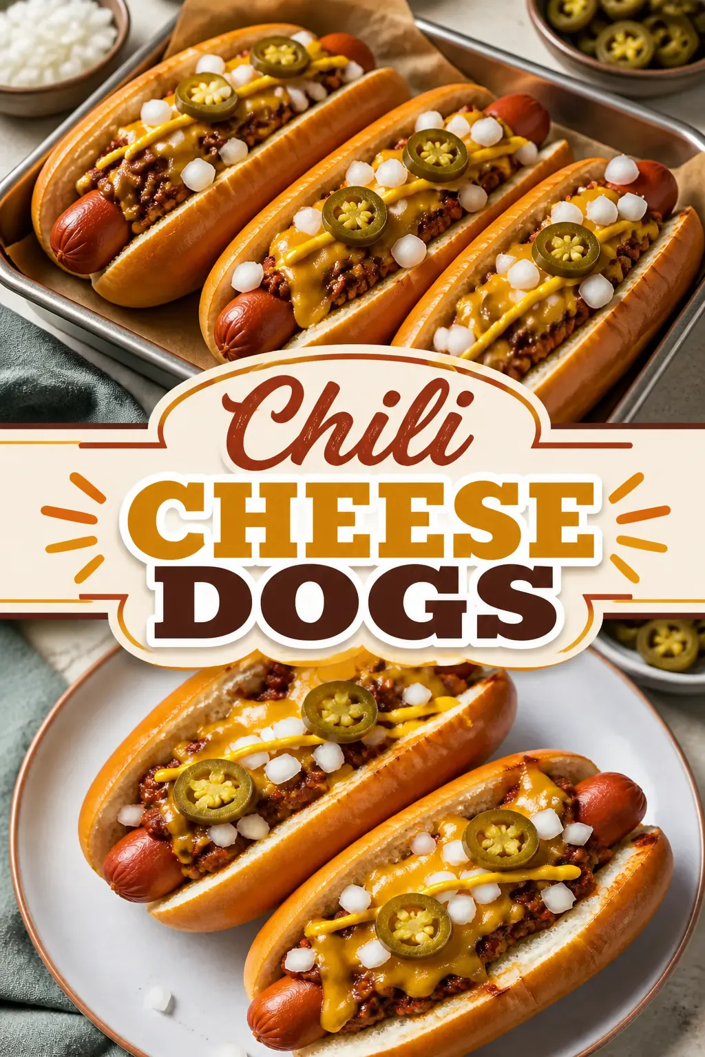 Chili Cheese Dogs Pinterest pin