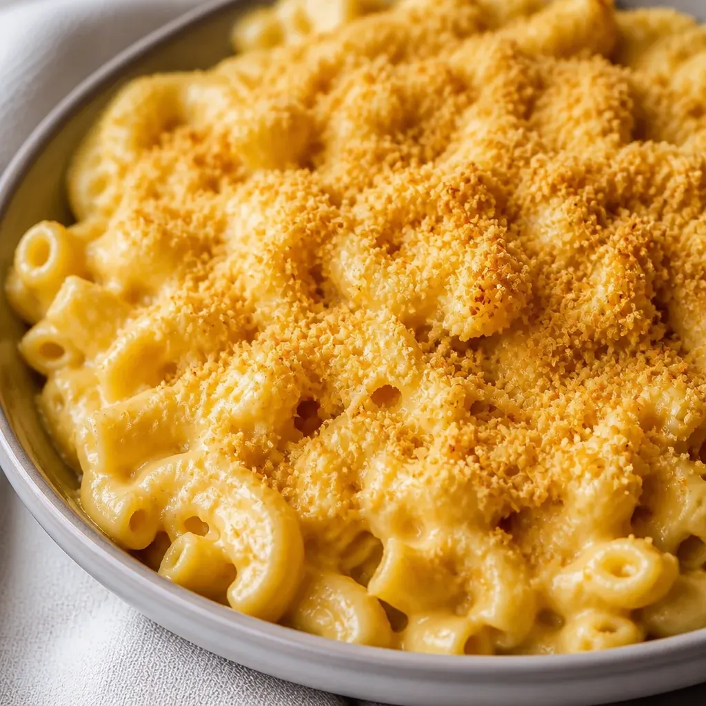 Chrissy Teigen’s Mac and Cheese close-up view