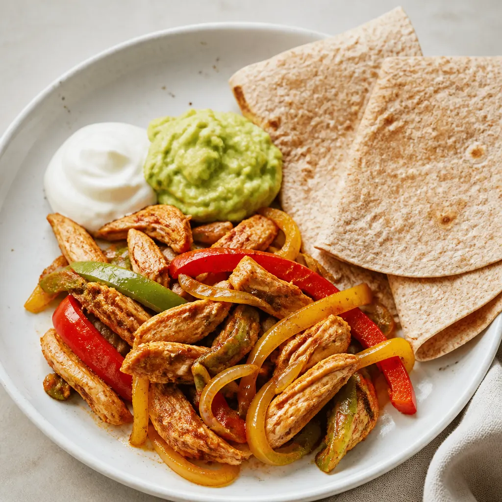 Crockpot Chicken Fajitas