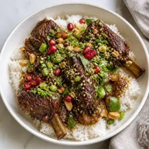 Crockpot Thai Short Ribs with Coconut Rice