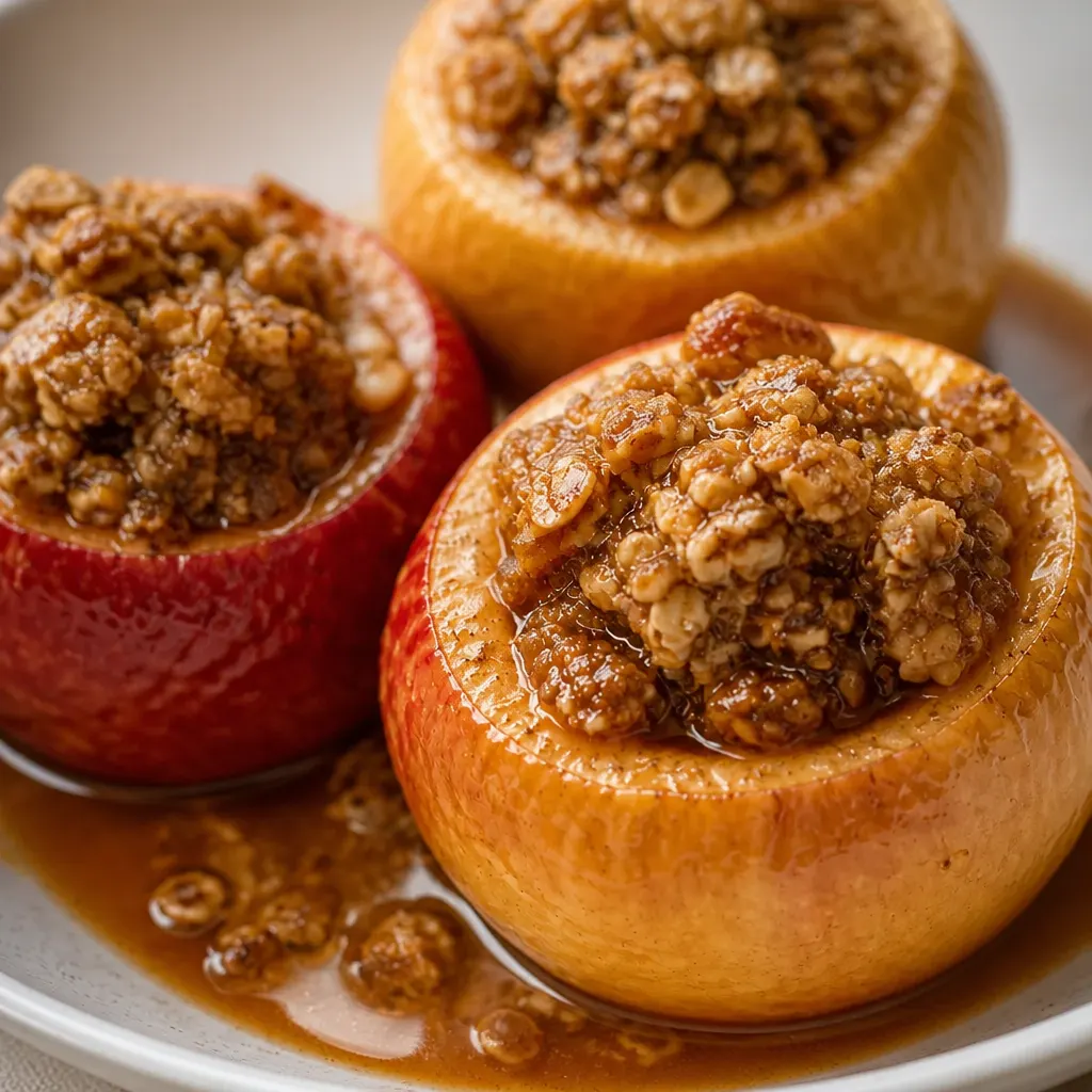 Easy Roasting Apples close-up view