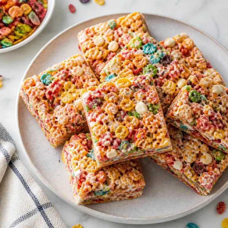 Fruity Pebble Treats