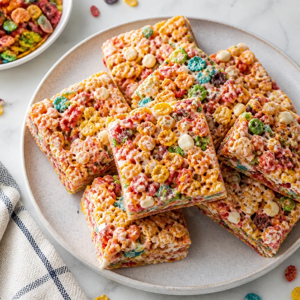 Fruity Pebble Treats
