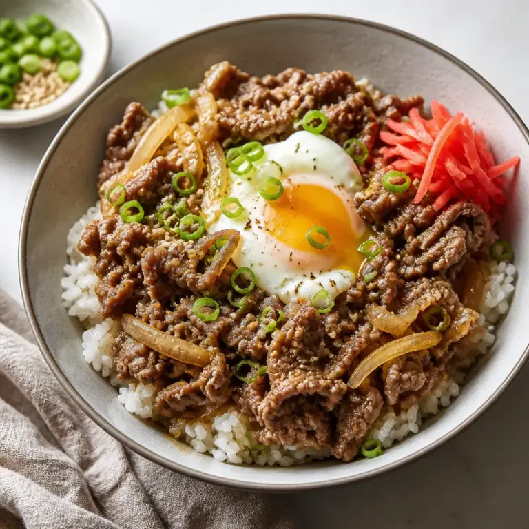 Gyudon Recipe