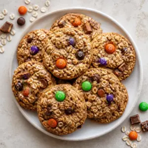 Halloween Gluten Free Monster Cookies