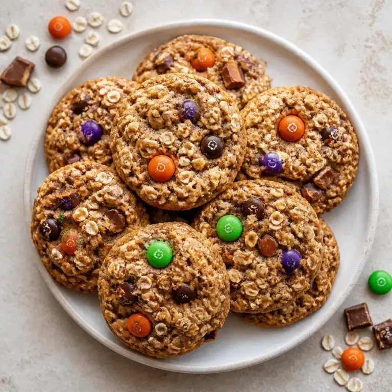 Halloween Gluten Free Monster Cookies
