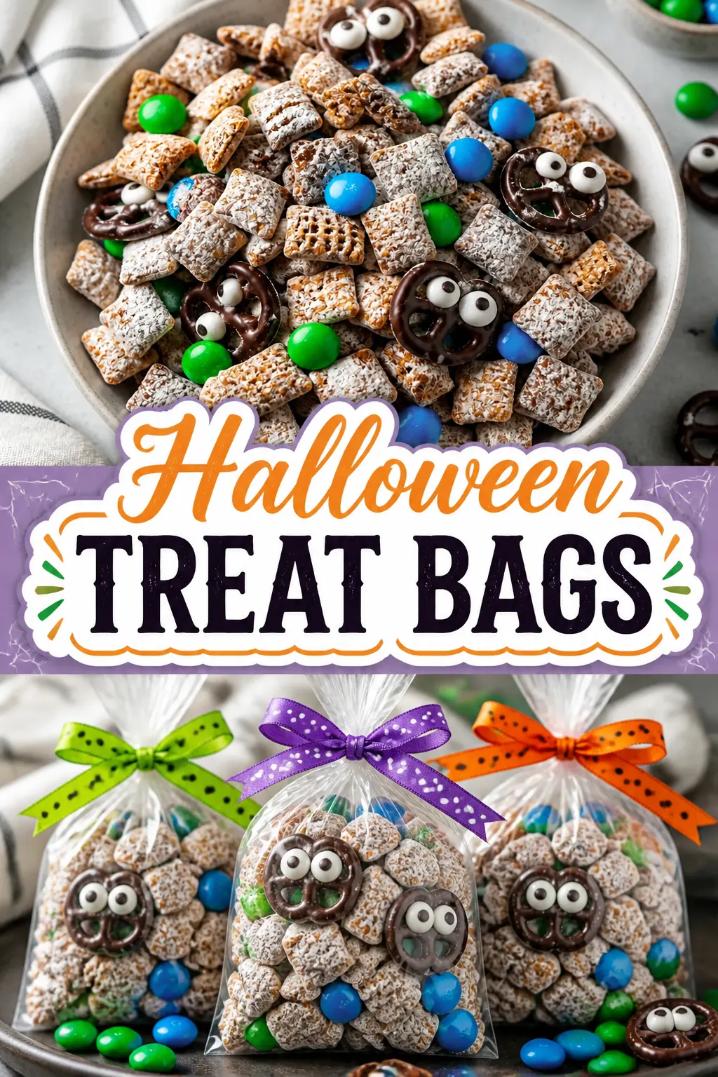 Halloween Treat Bags Pinterest pin