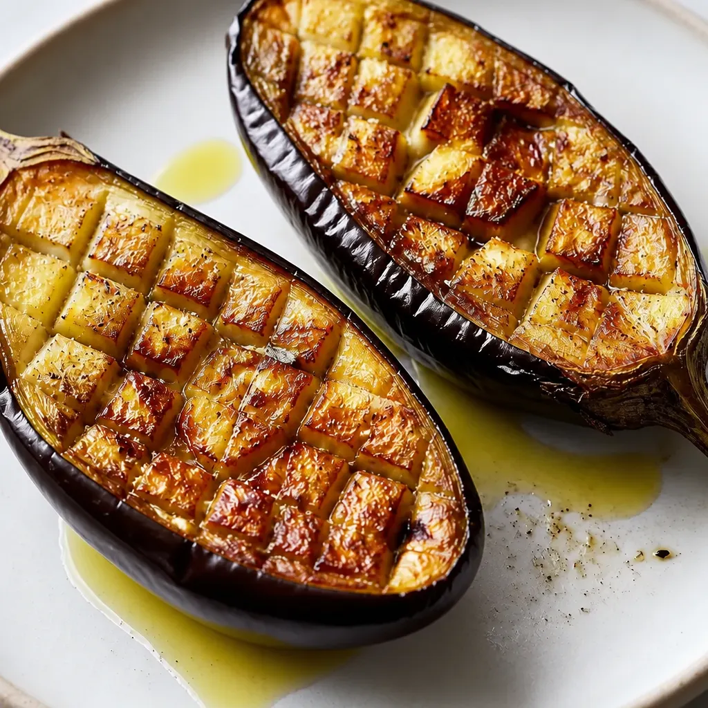 How to Roast and Cook Eggplant close-up view