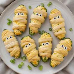 Mummy Jalapeño Poppers