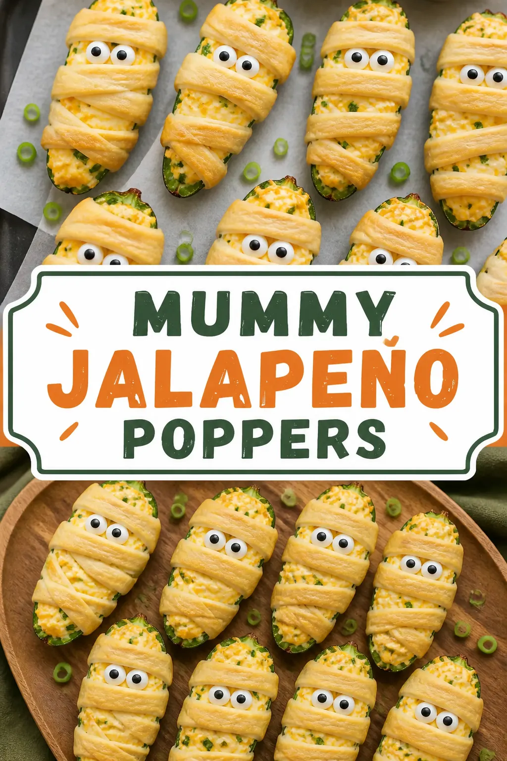 Mummy Jalapeño Poppers Pinterest pin