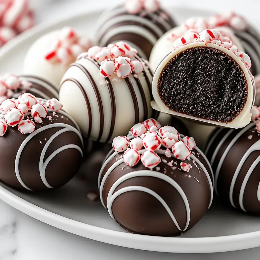 Oreo Truffles close-up view