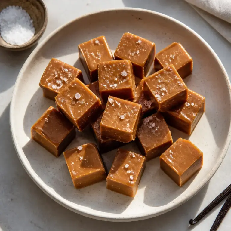 Salted Brown Sugar & Honey Fudge
