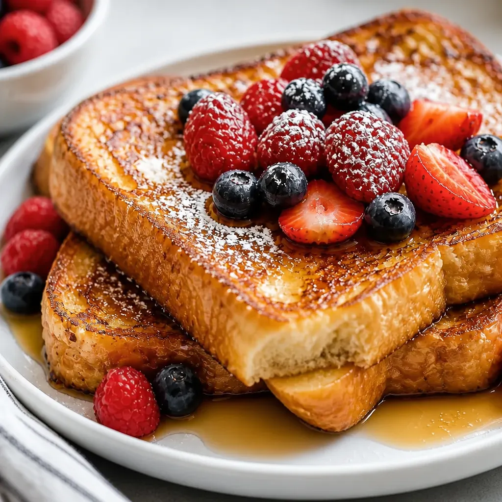Secret Ingredient French Toast Recipe close-up view