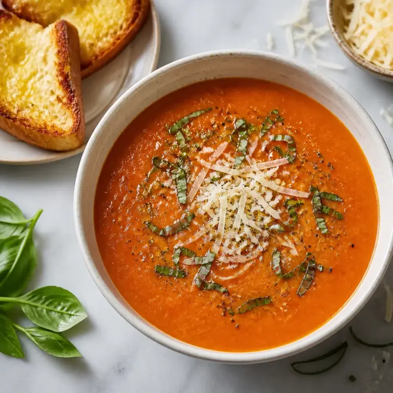 Tomato Basil Soup Recipe