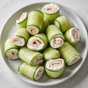 Turkey Cucumber Roll Ups