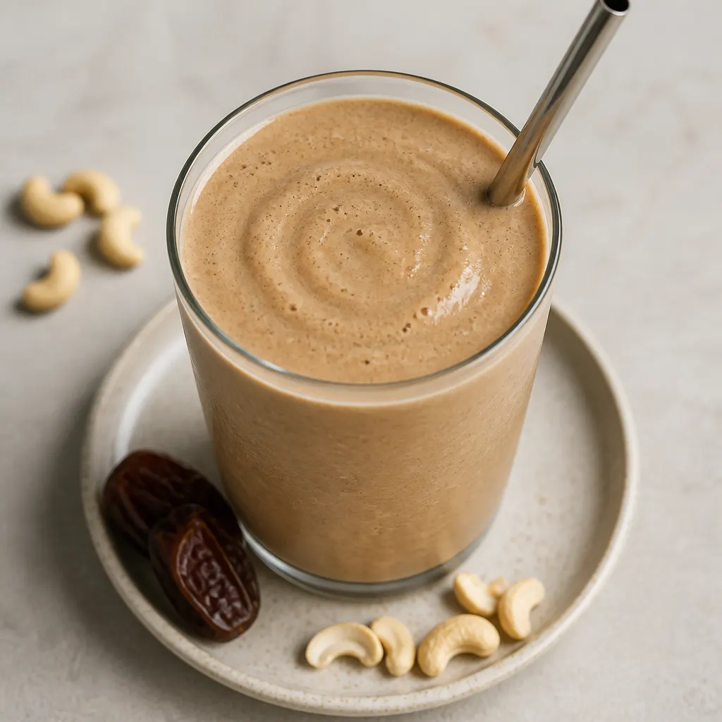 Vegan Maca Caramel Frap