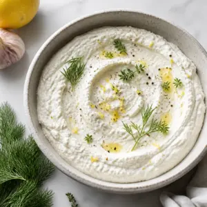 Whipped Cottage Cheese Dip