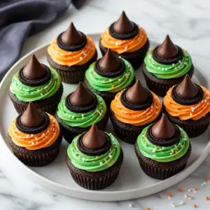 Witch Hat Cupcakes