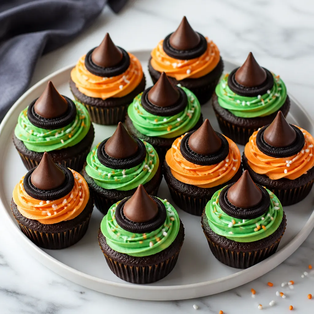 Witch Hat Cupcakes