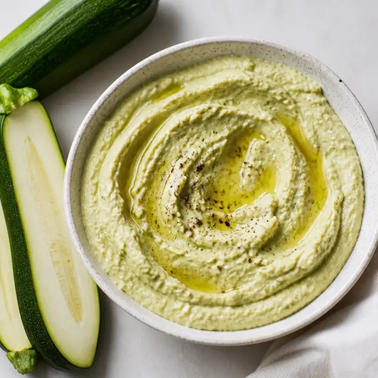 Zucchini Hummus (Paleo) Recipe