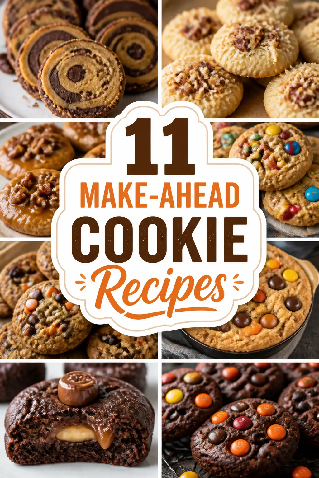 11 Make-Ahead Cookie Recipes Pinterest pin