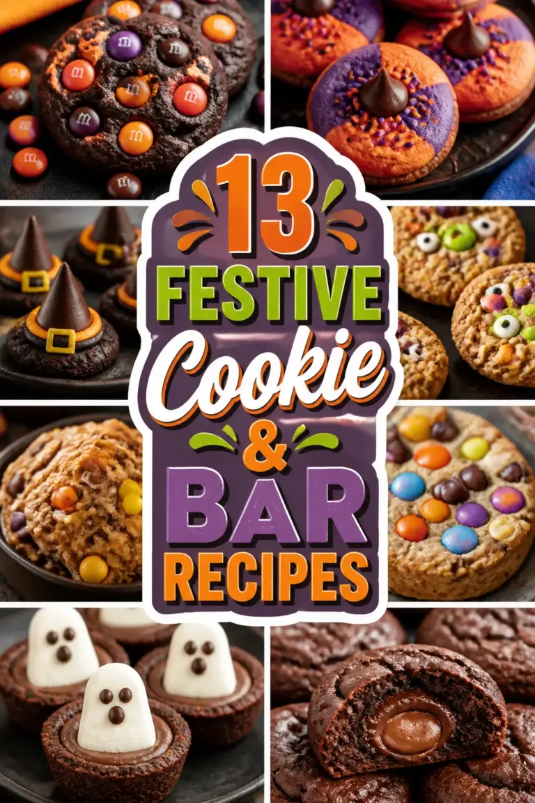 13 Festive Cookie & Bar Recipes Pinterest pin