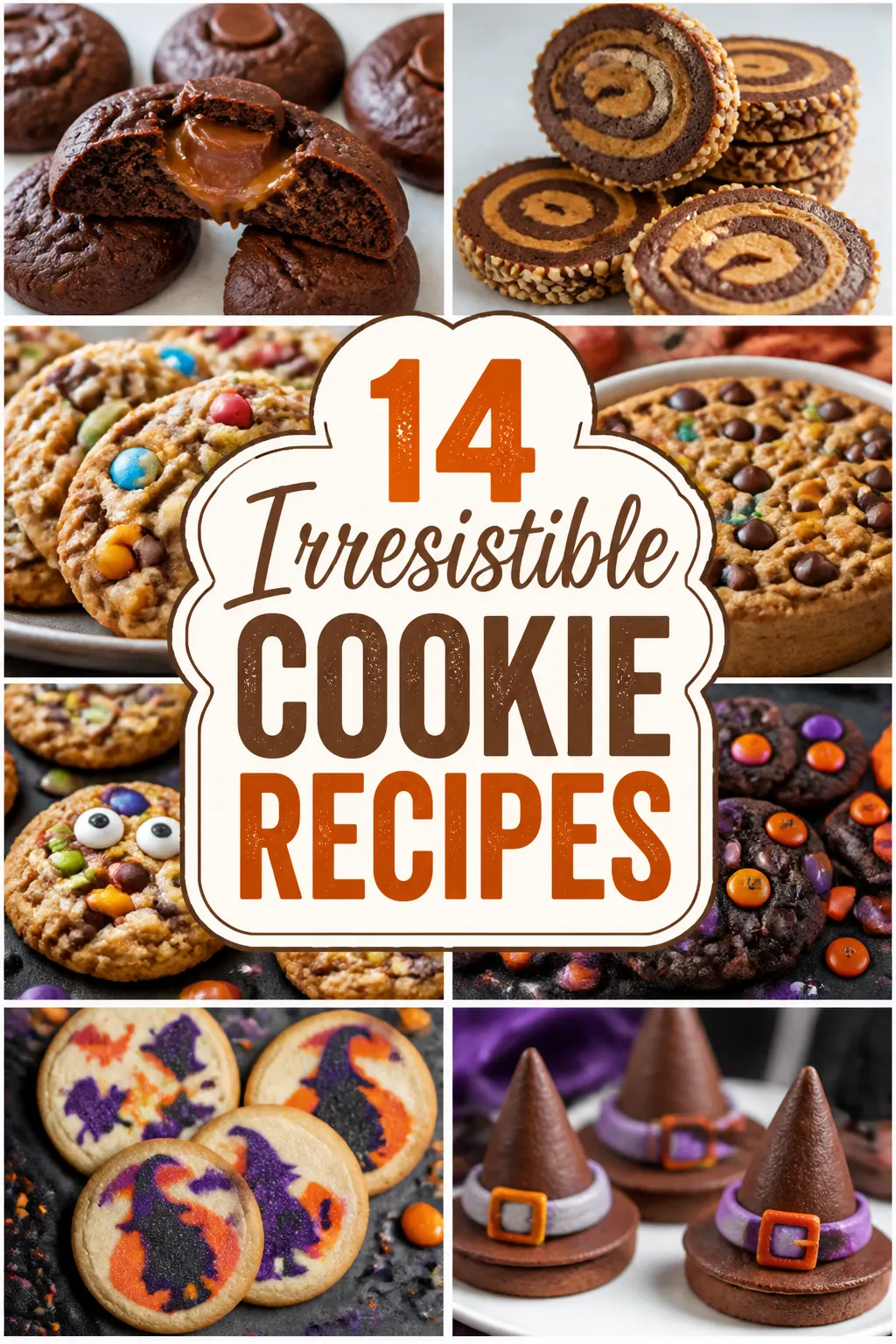 14 Irresistible Cookie Recipes Pinterest pin