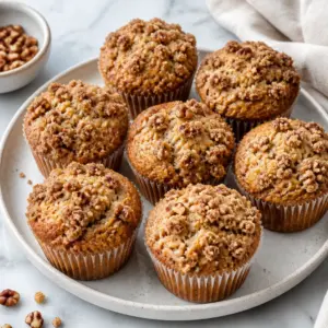 Banana Bread Streusel Muffins