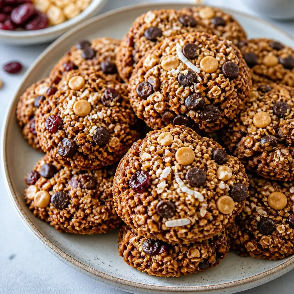 Breakfast Cookies close-up view