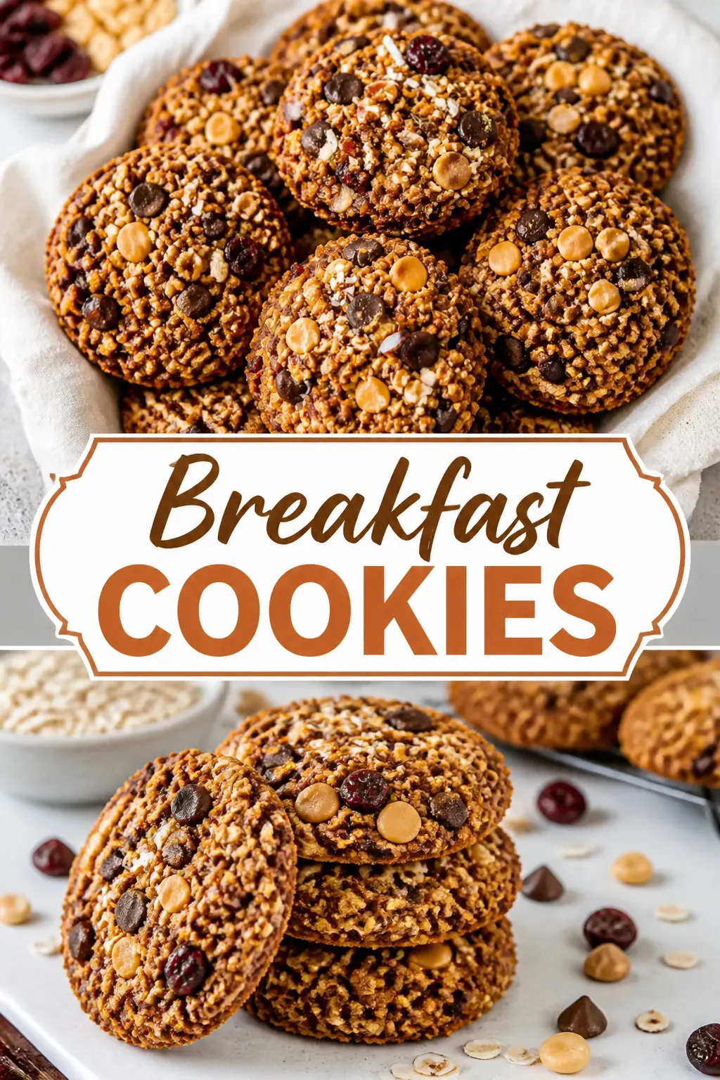 Breakfast Cookies Pinterest pin