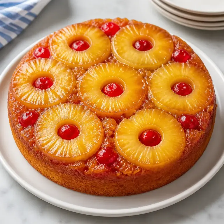Classic Pineapple Upside-Down Cake