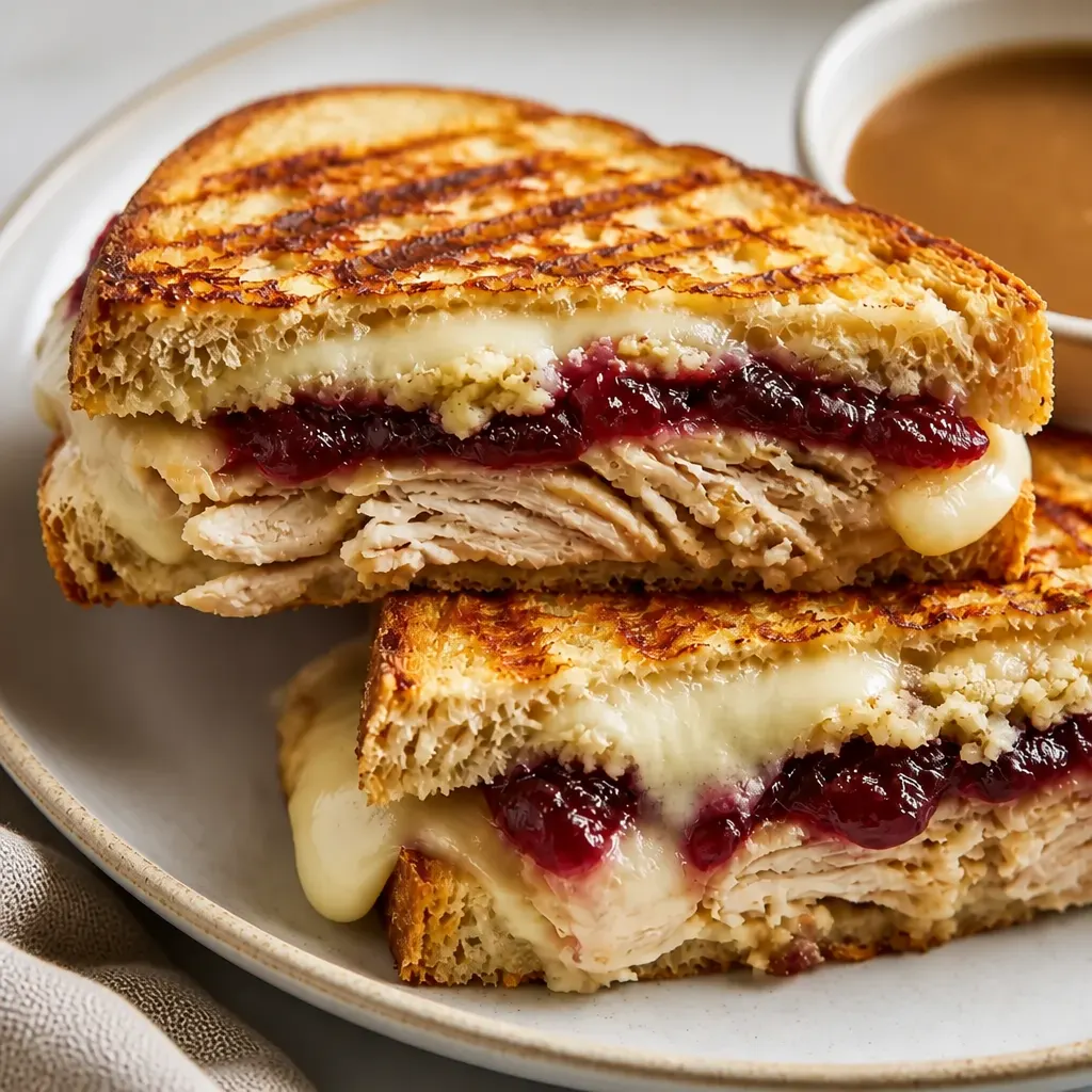 Day After Thanksgiving Panini close-up view