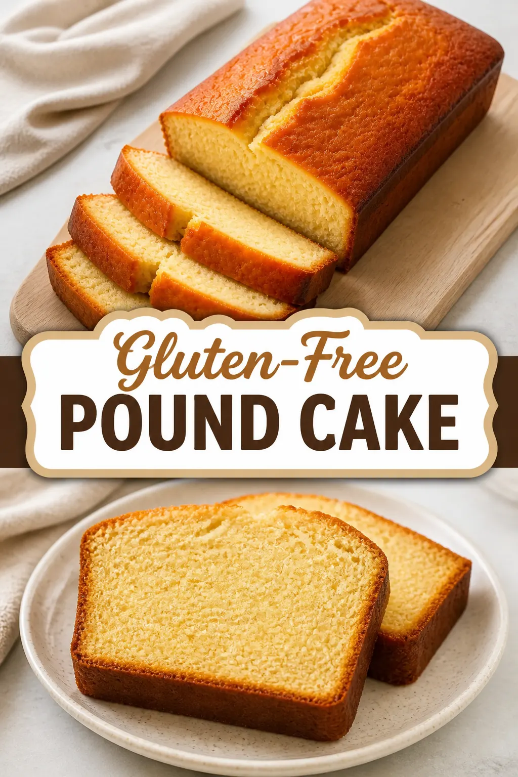 Gluten-Free Pound Cake Pinterest pin