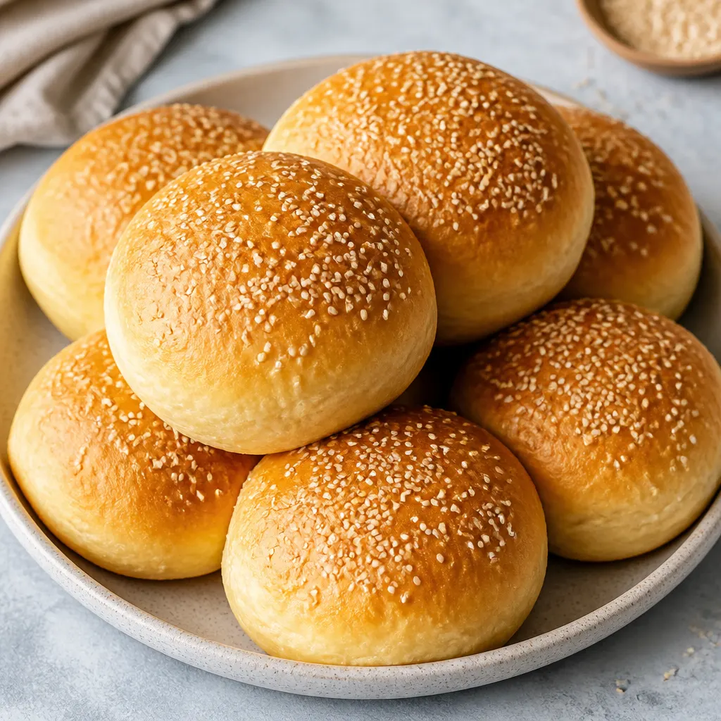Homemade Hamburger Buns