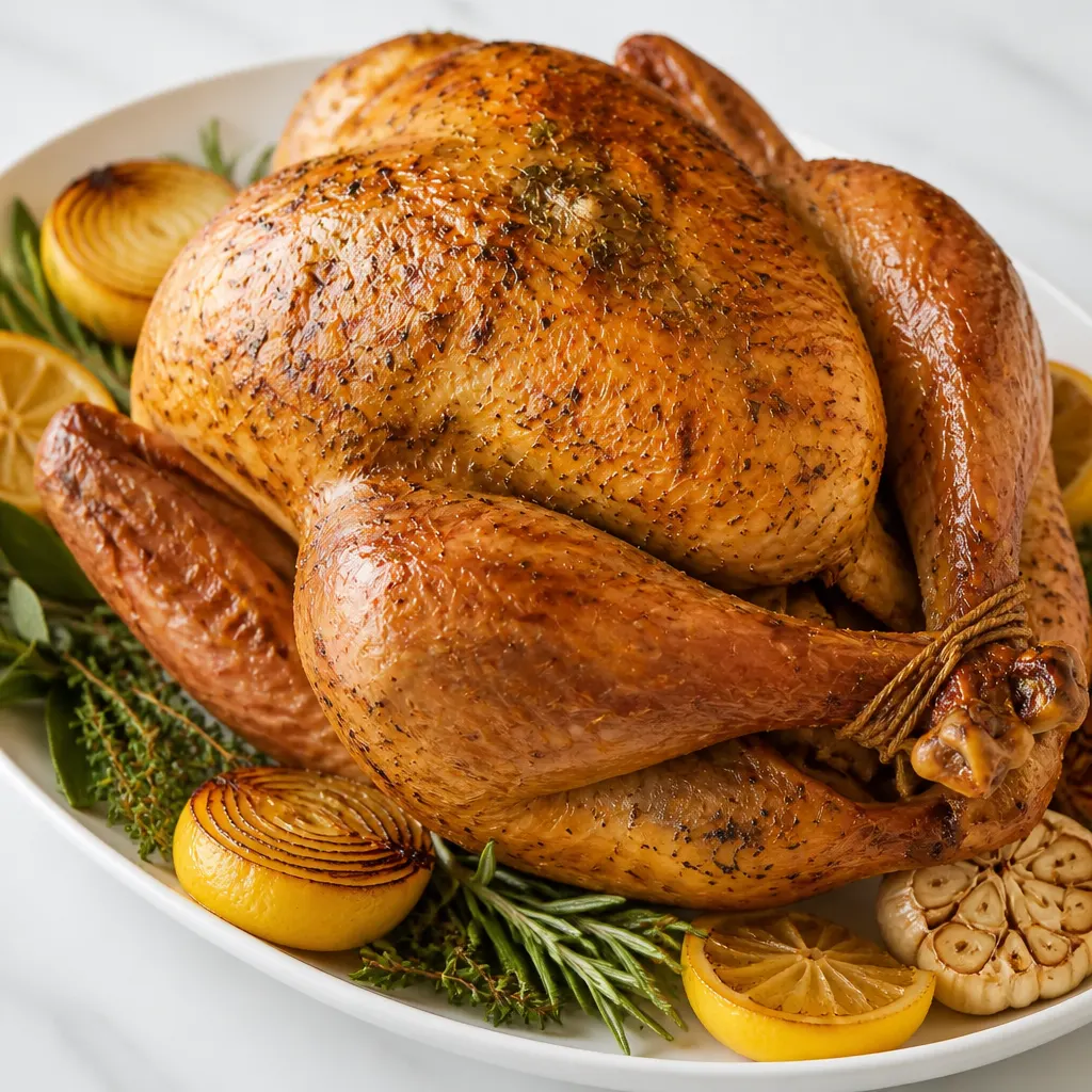 How to Grill Your Turkey on Thanksgiving close-up view