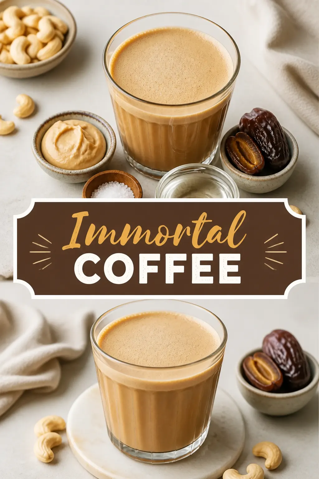Immortal Coffee Pinterest pin
