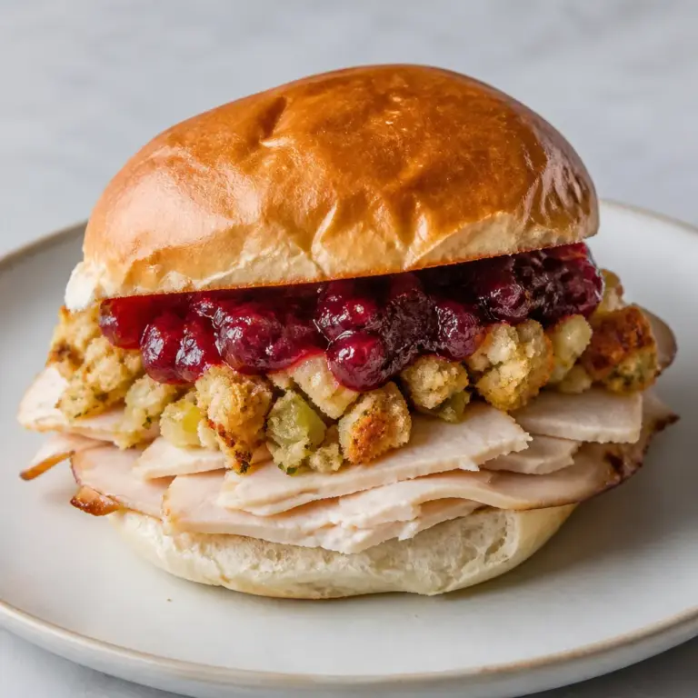 Leftover Turkey: “The Bobbie” Thanksgiving Sandwich