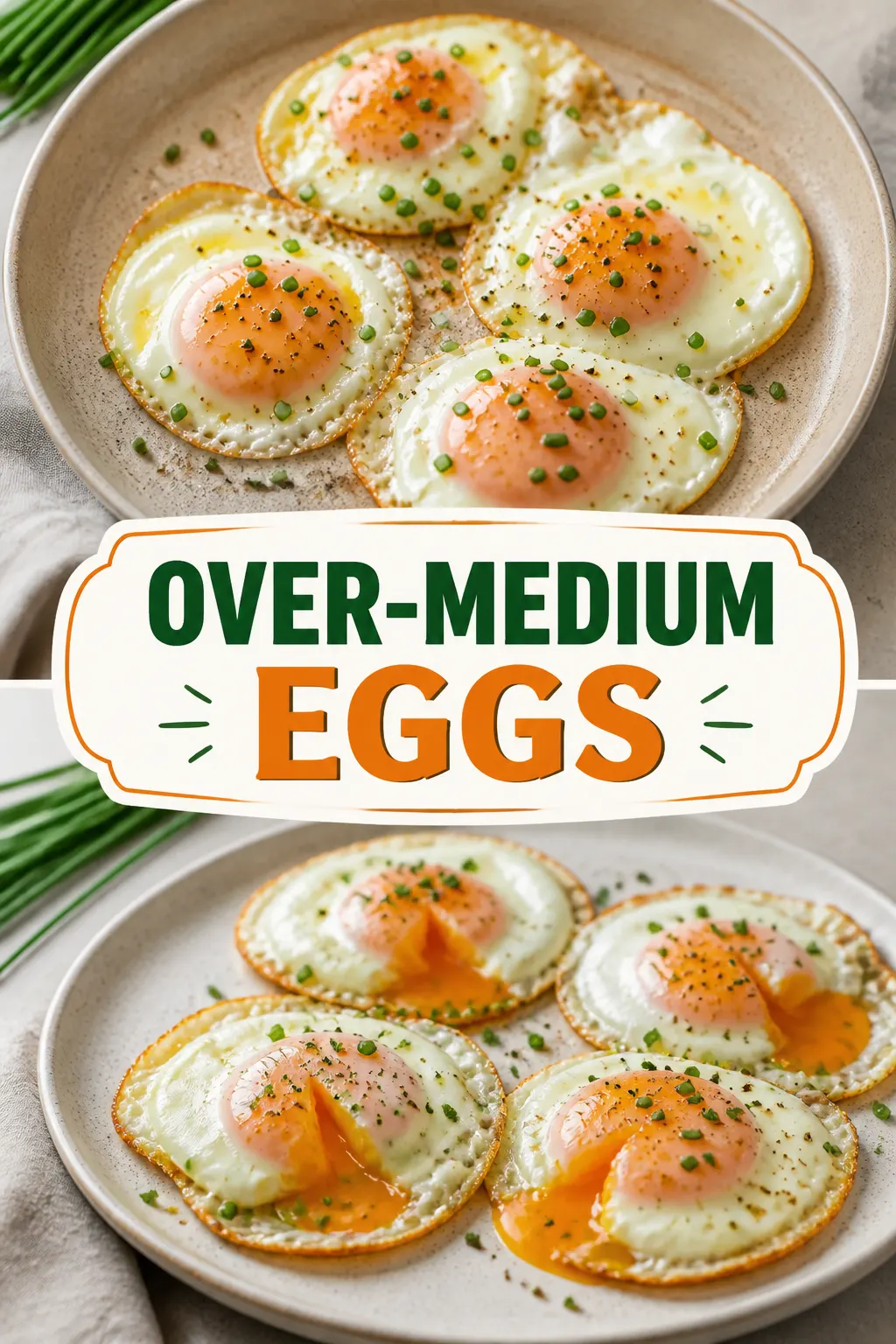 Over-Medium Eggs Pinterest pin