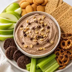Peanut Butter Brownie Batter Dip