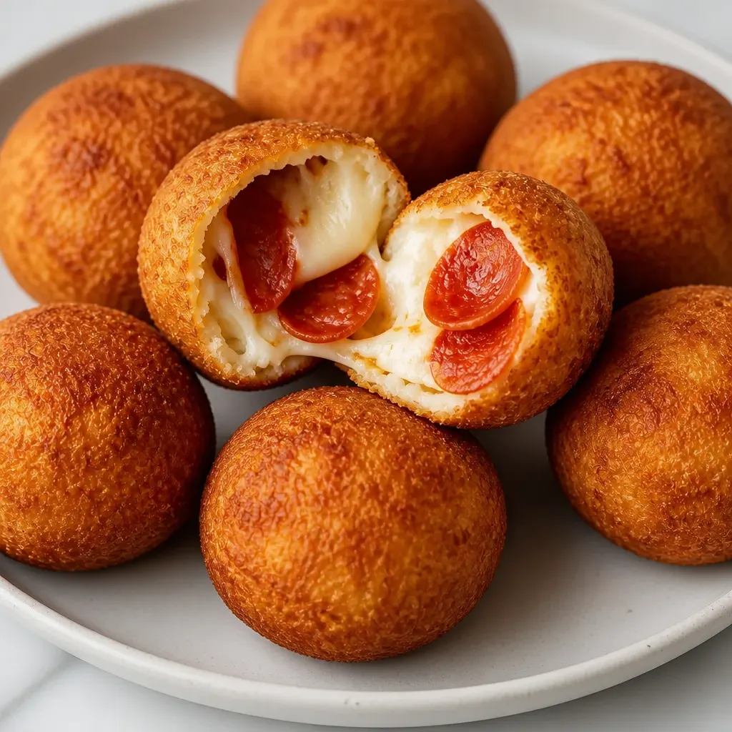 Pizza Bombs close-up view