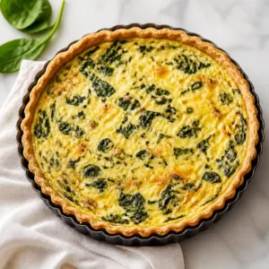 Quiche Florentine (Spinach & Gruyère Quiche)