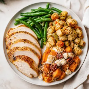 Sheet Pan Thanksgiving Meal