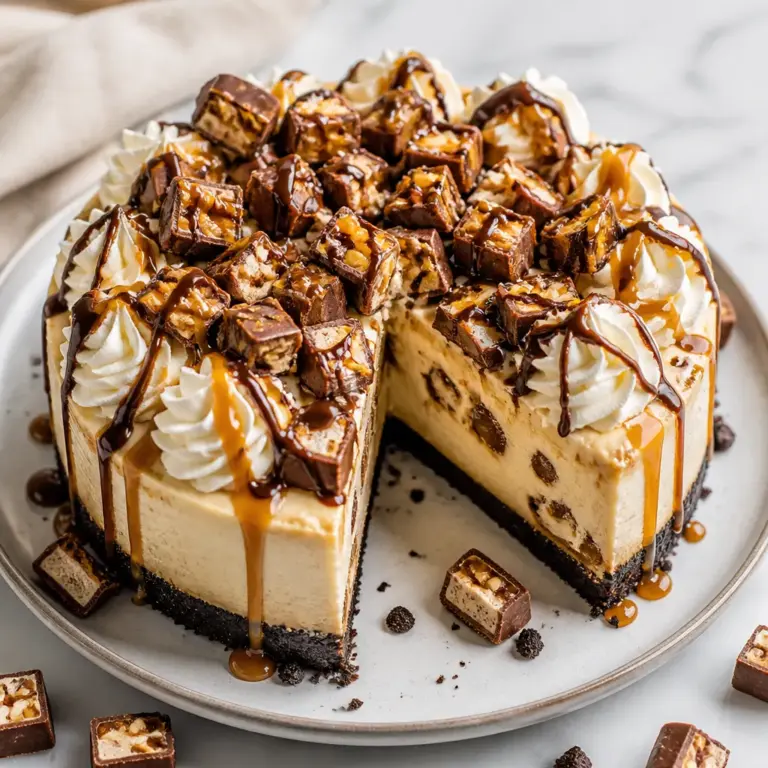 Snickers Cheesecake