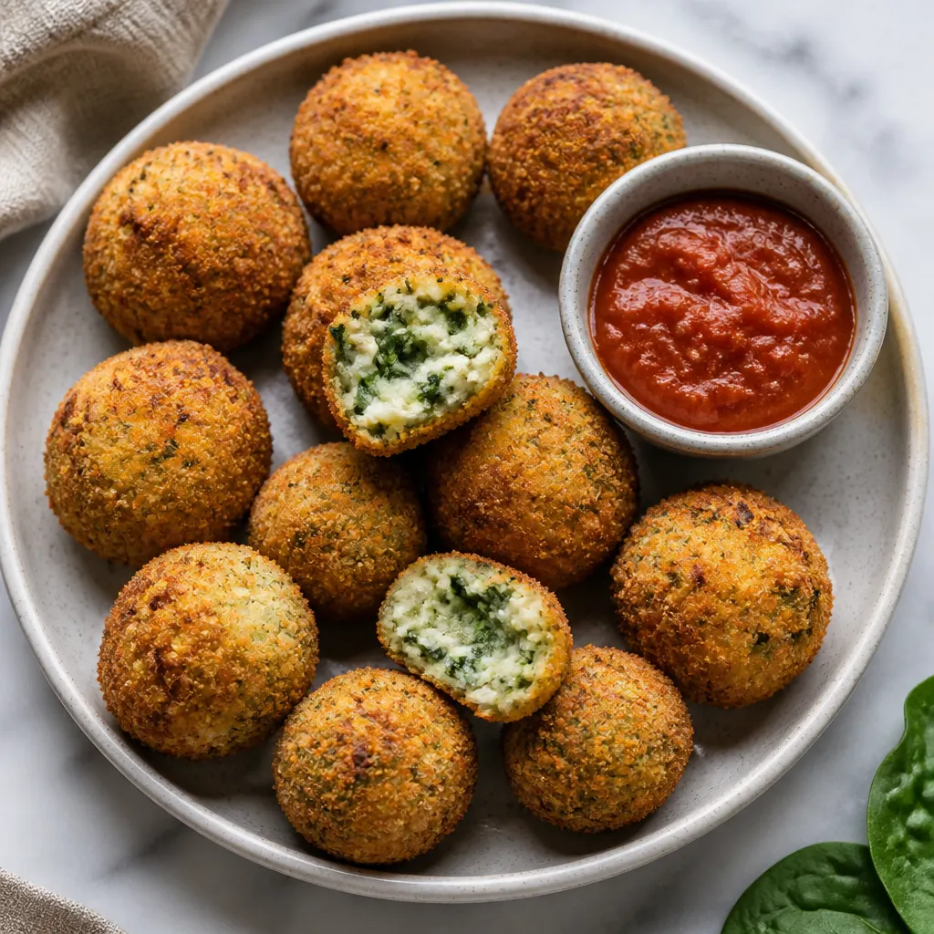 Spinach Cheese Balls
