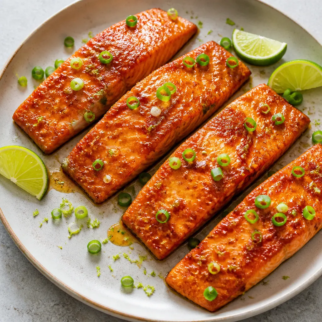 Sunday Suppers: Sweet and Spicy Sriracha Baked Salmon