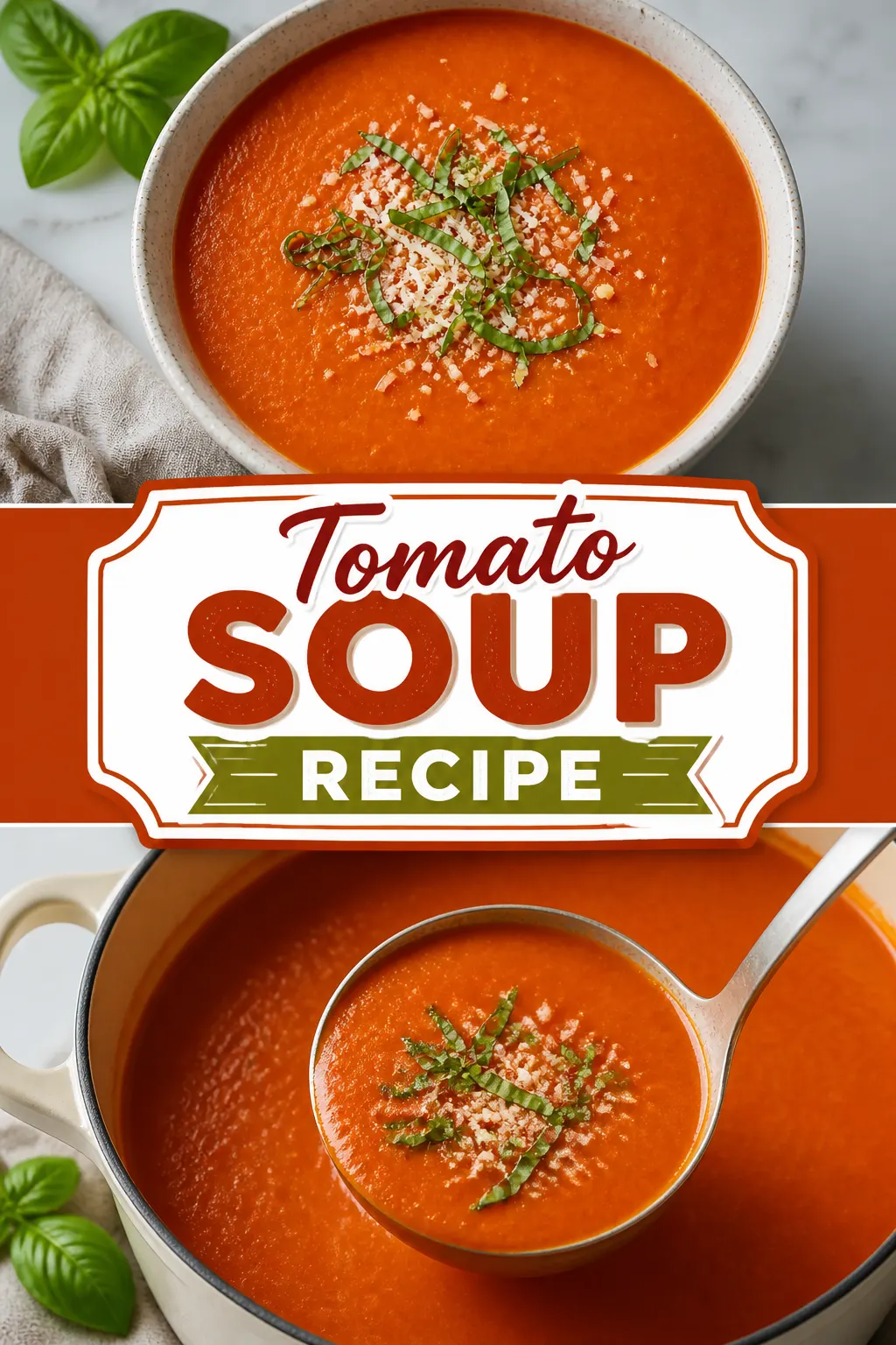 Tomato Soup Recipe Pinterest pin